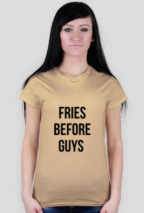 For Example, koszulka z nadrukiem - fries before guys
