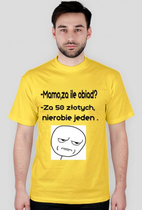 Za ile obiad ? - męska.