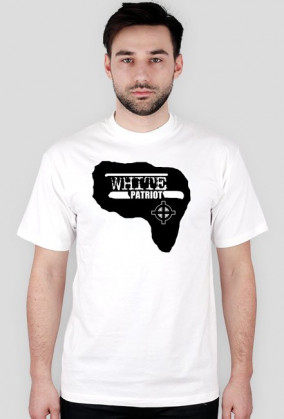 WHITE PATRIOT, T-SHIRT BIAŁY