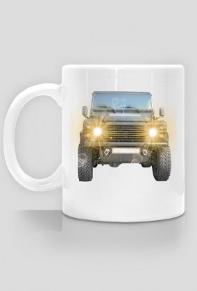 Kubek - legendarny Land Rover Defender