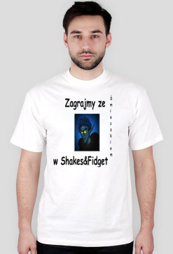 Koszulka męska zagrajmy ze Śmieszkiem