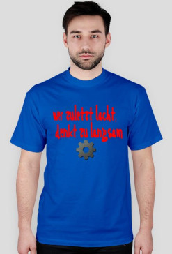 Wer zuletzt lacht blau