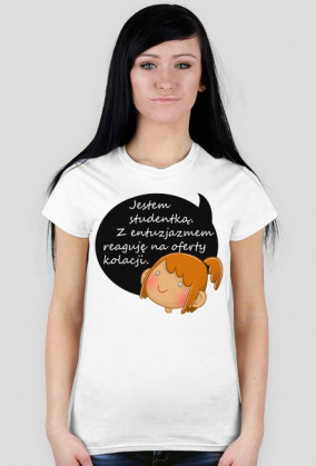 Koszulka studentki głodnej