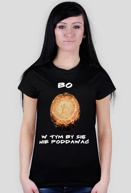 t-shirt damski sęk w tym