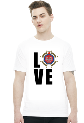 LOVE - ZOSP koszulka męska