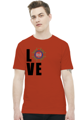 LOVE - ZOSP koszulka męska
