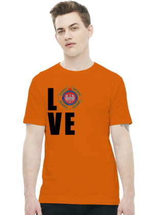 LOVE - ZOSP koszulka męska