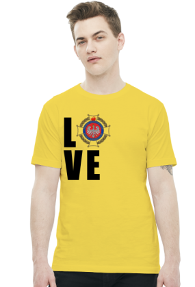 LOVE - ZOSP koszulka męska