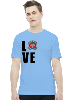 LOVE - ZOSP koszulka męska