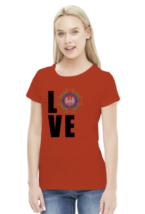 LOVE - ZOSP koszulka damska