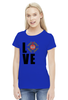 LOVE - ZOSP koszulka damska
