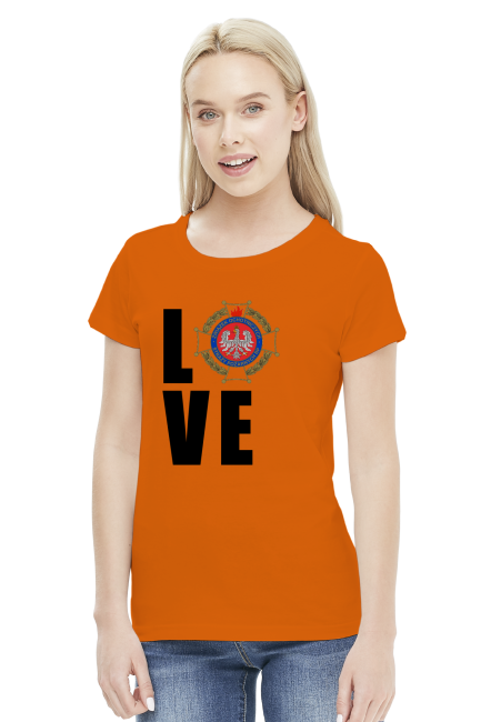 LOVE - ZOSP koszulka damska