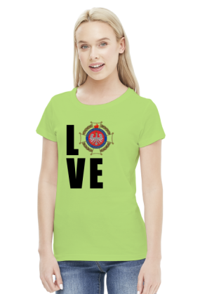 LOVE - ZOSP koszulka damska
