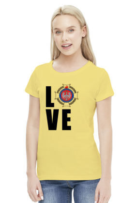 LOVE - ZOSP koszulka damska