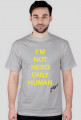 Koszulka z napisem I'M NOT HERO ONLY HUMAN