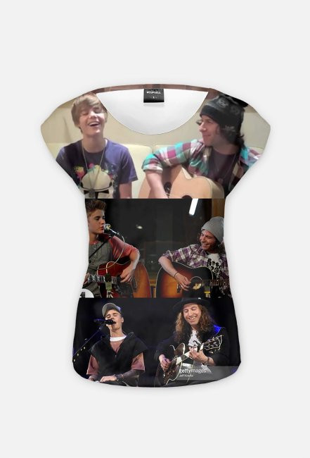 koszulka fullprint / Justin Bieber & Dan Kanter