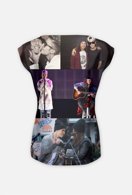 koszulka fullprint / Justin Bieber & Dan Kanter