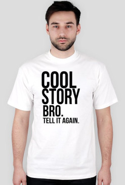 Koszulka Biała- Cool Story