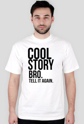 Koszulka Biała- Cool Story