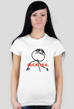 Koszulka biała- Fuck yea(Damska)