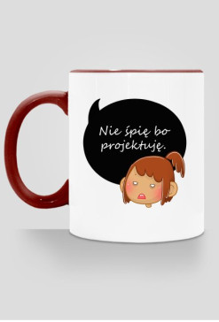 Kubol studentki projektującej