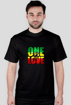 Koszulka Czarna- One Love