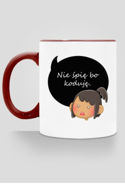 Kubol studentki kodującej