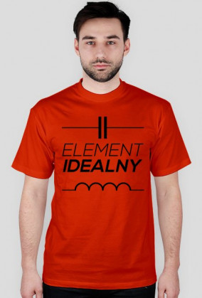 Koszulka ELEMENT IDEALNY (czarny napis)