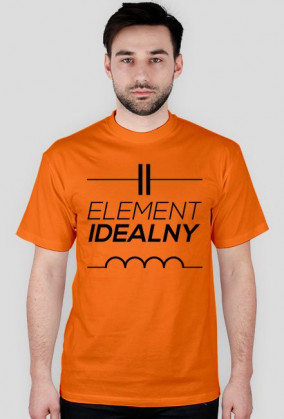Koszulka ELEMENT IDEALNY (czarny napis)