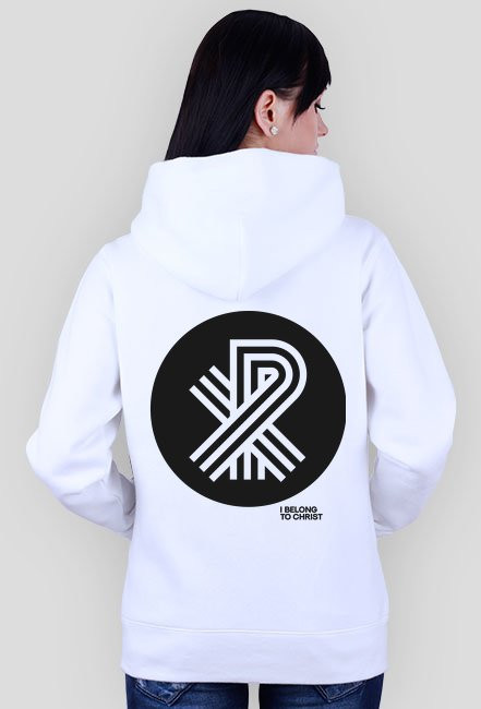 CHI-RO bluza damska z kapturem rozpinana