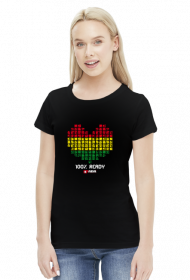 Koszulka damska - Reggae. Pada