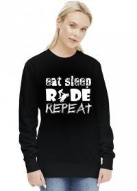 Eat Sleep Ride Repeat - damska bluza motocyklowa