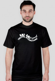 T-Shirt Męski Testing Attractions Travel