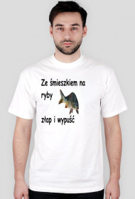 Koszulka męska złap i wypuść