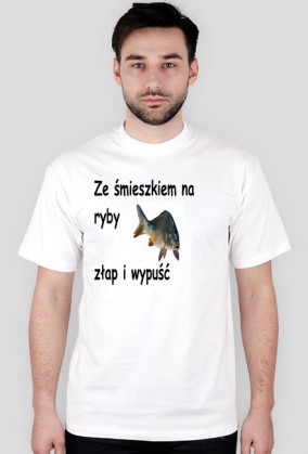 Koszulka męska złap i wypuść