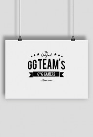 Plakat "GG Team's"