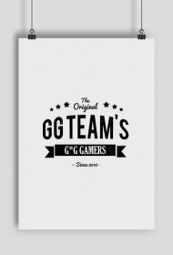 Plakat "GG Team's"  2