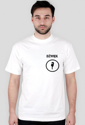 Koszulka biała - T. Dźwięk