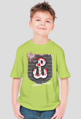 Koszulka dla chłopca - Polska. Pada