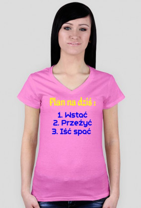 T-Shirt Plan na dziś