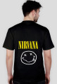 T-shirt, Męski Nirvana Smiley Face