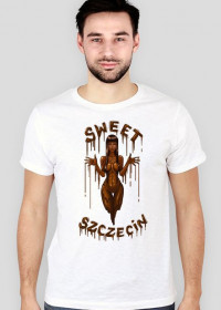 Koszulka męska SLIM - SWEET SZCZECIN