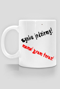 Kubek ''Synku jedziemy!'' [M/D]
