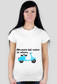 Nie wazne jaki-koszulka damska