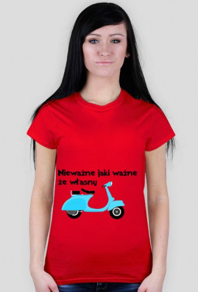 Nie wazne jaki-koszulka damska