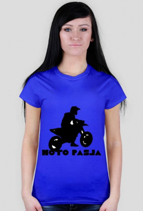 moto pasja-koszulka damska