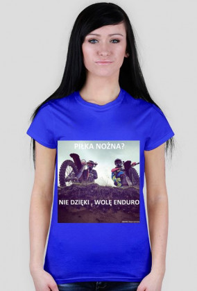 pilka nozna?-koszulka damska