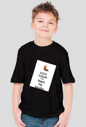 "Keep Calm" koszulka dziecięca