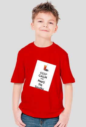 "Keep Calm" koszulka dziecięca