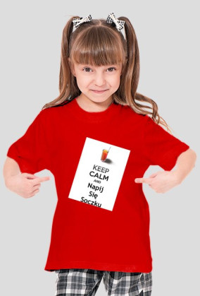 "Keep Calm" koszulka dziecięca